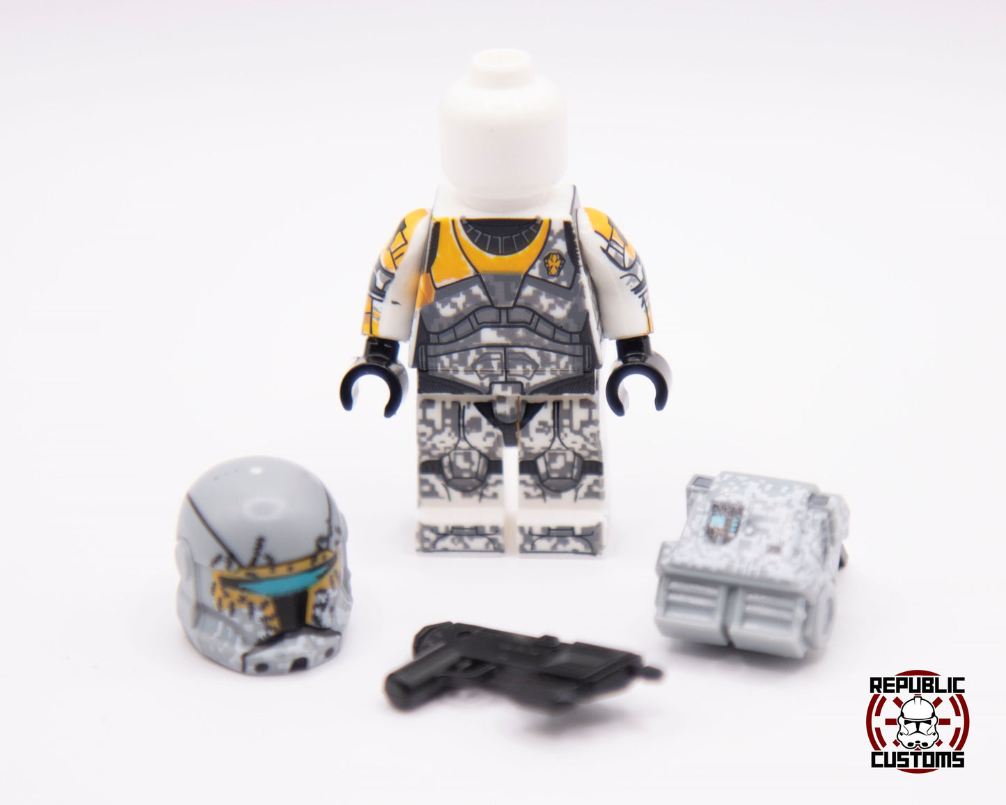 Commando Gregor Custom Figure - Star Wars - Republic Commando Clone - Foxtrot Squad - Republic Customs