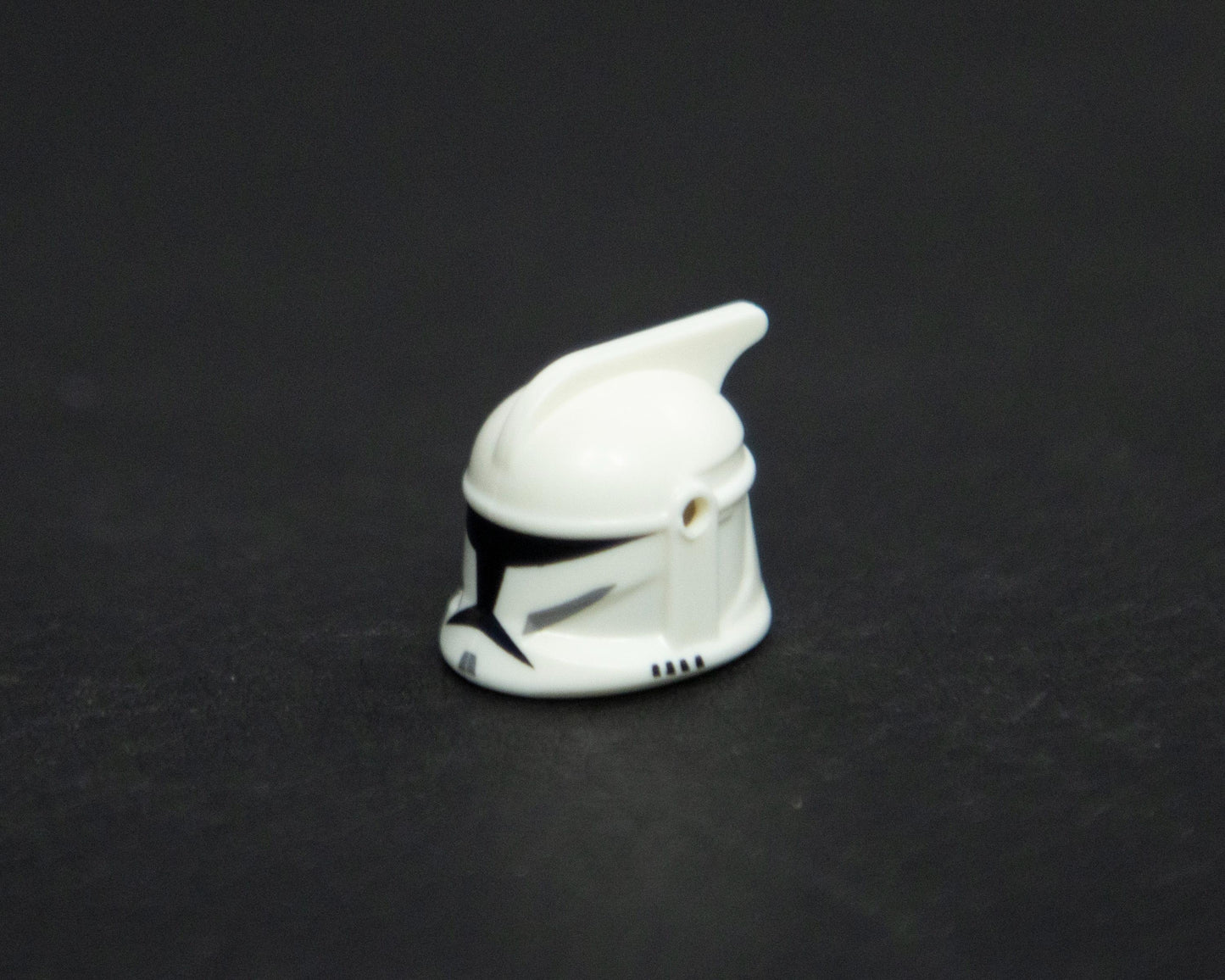 AP1 Clone Trooper Helmet - Animated Phase 1 Helmet - Star Wars - White Plain Clone - Attack of the Clones - Republic Customs