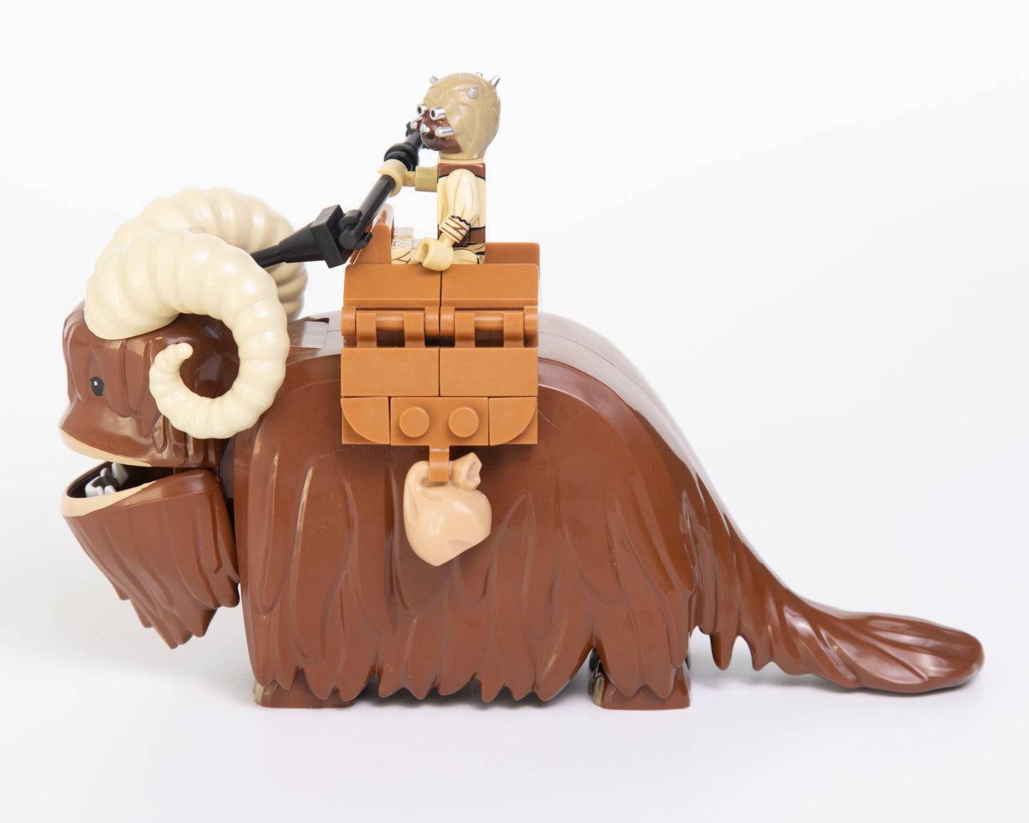 Bantha and Tusken Raider