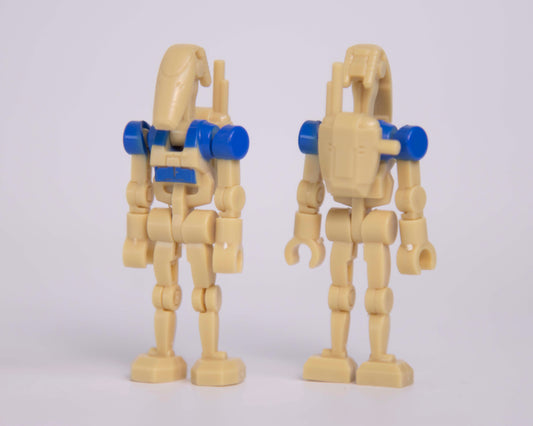 Poseable B1 Battle Droid - Blue