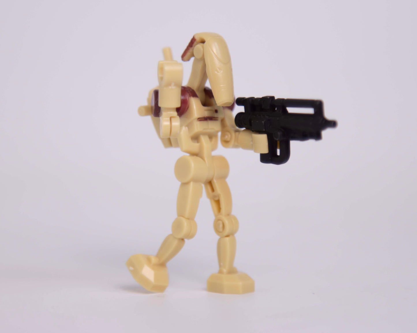 Poseable B1 Battle Droid - Red