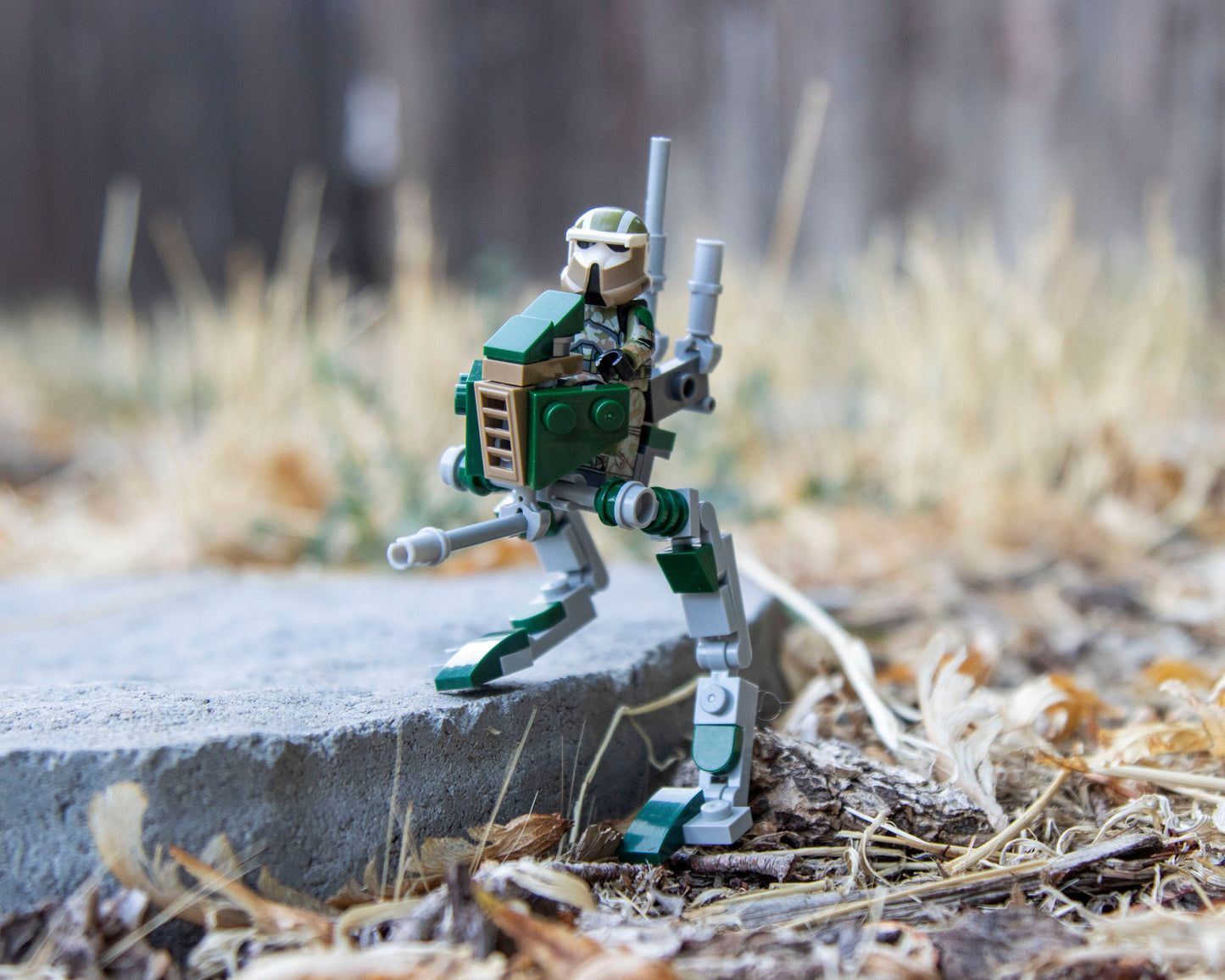 41st AT-RT - Star Wars - Green Kashyyyk Clone Walker - The Clone Wars - Republic Customs