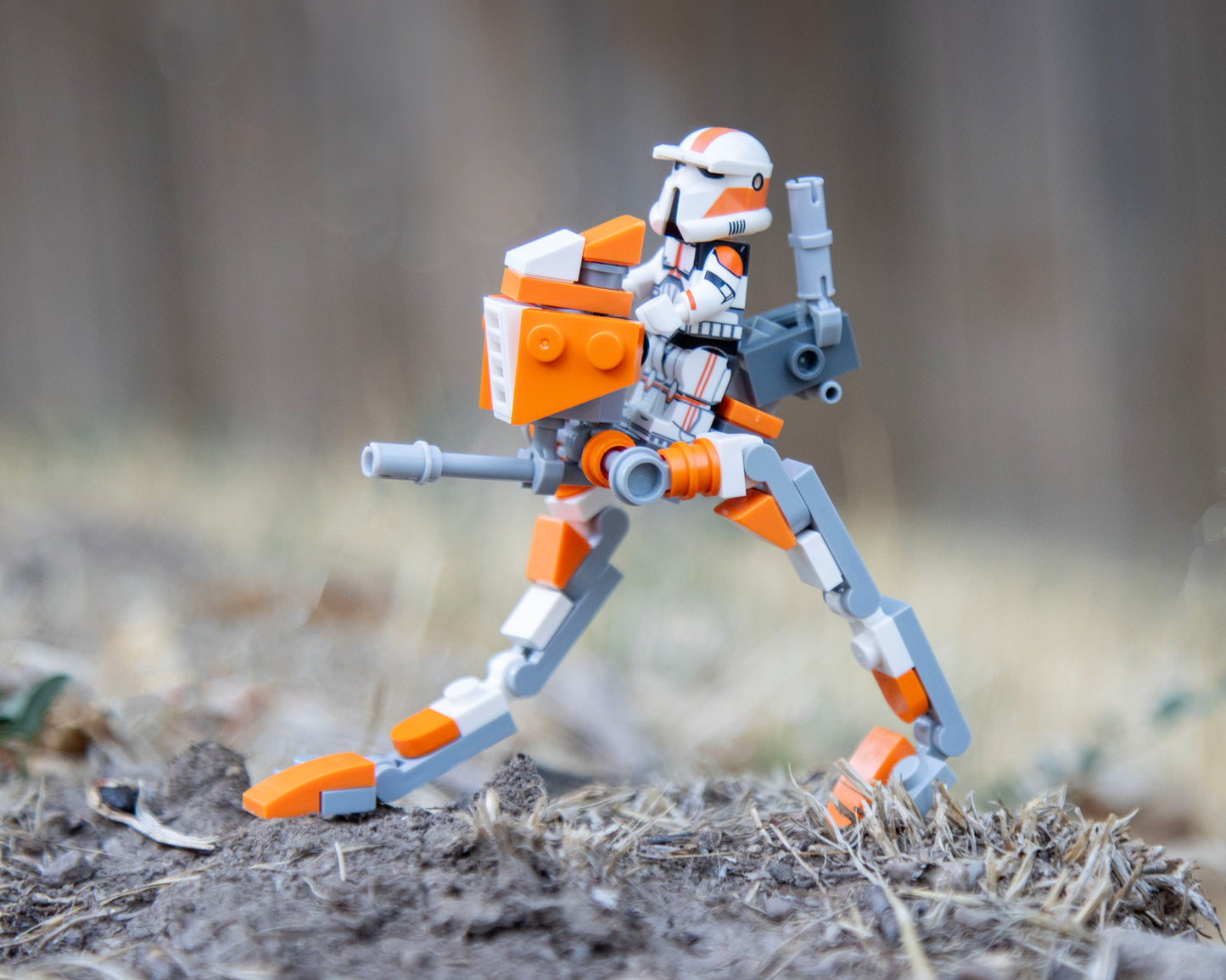 Geonosis AT-RT - Star Wars - Brown Clone Walker - The Clone Wars - Republic Customs