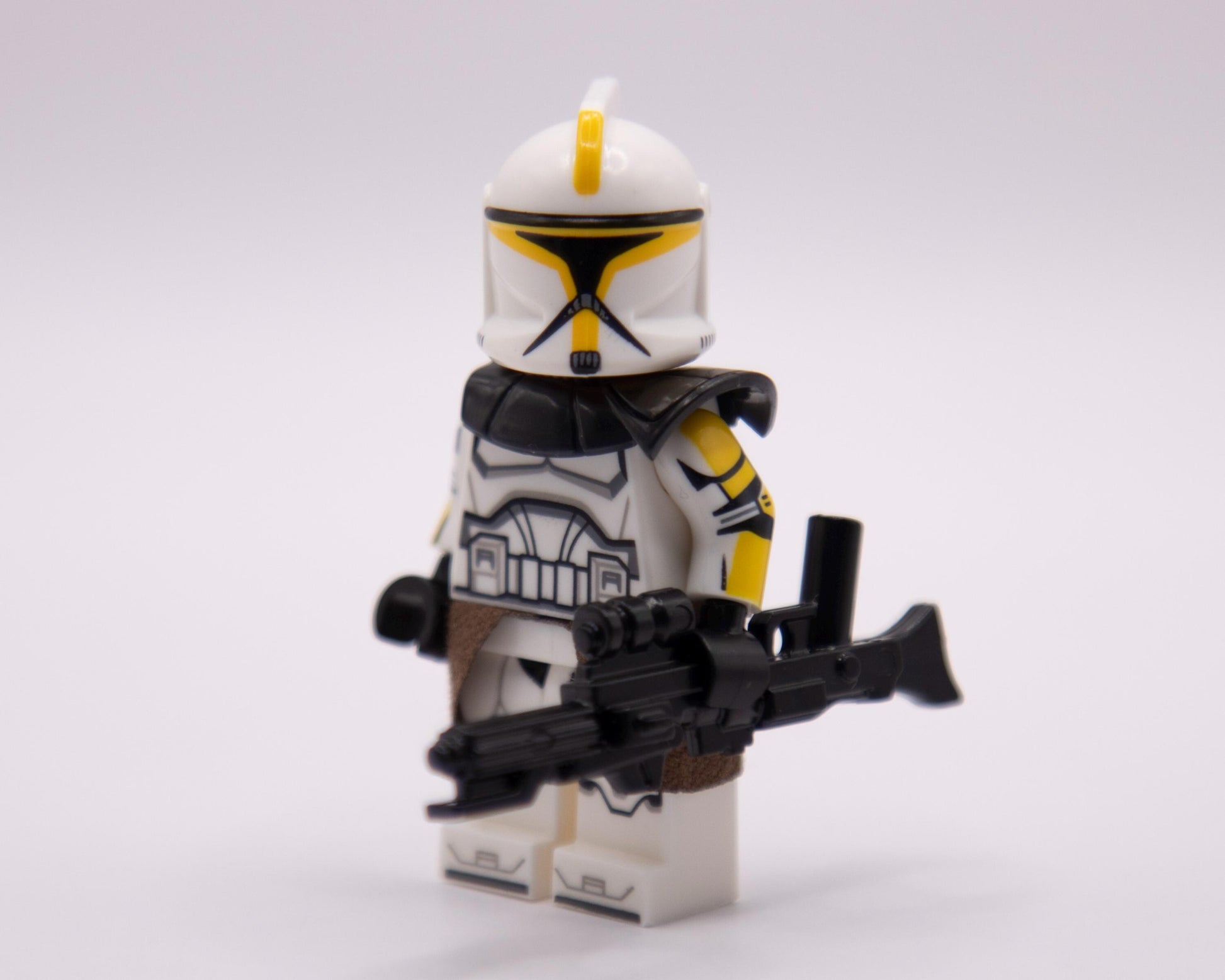 Phase 1 327th Clone Trooper Custom Figure - 2020 Style - Star Wars - 327th Star Corps - Felucia - Yellow Clone - Republic Customs